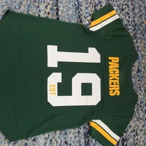 Authentic Green Bay Packers jersey top